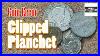Clipped Planchet Coin Error
