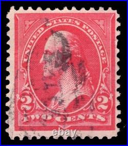 MOMEN US STAMPS #279Bc USED APS CERT LOT #96089