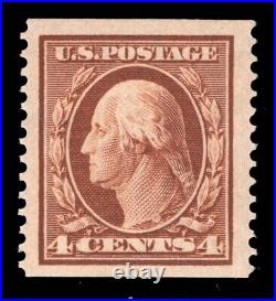 MOMEN US STAMPS #354 MINT OG LH XF JUMBO Ex. GROSS PF CERT LOT #92556