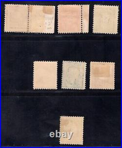 MOMEN US STAMPS #374-380 MINT OG H/2NH(1c, 6c) LOT #83729