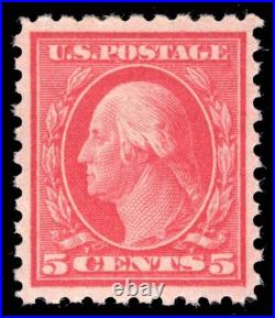 MOMEN US STAMPS #467 5c ERROR PERF 10 MINT OG H XF LOT #96836