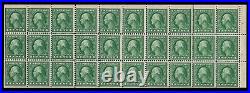 MOMEN US STAMPS #498f INTACT BOOKLET PANE MINT OG NH LOT #93082