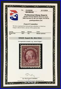 MOMEN US STAMPS #512a MINT OG NH PSE GRADED CERT SUP-98J LOT #88863