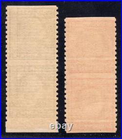 MOMEN US STAMPS #538a, 540a PAIR MINT OG NH XF LOT #90232