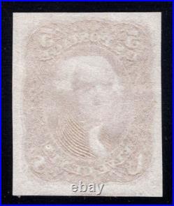 MOMEN US STAMPS #57P3 (67-E9d) 1st DESIGN ESSAY ON INDIA XF LOT #95644