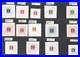 MOMEN US STAMPS #72-E2a DIE ESSAYS ON PROOF PAPER 14 DIFF. SHADES LOT #93107