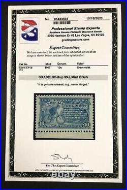 MOMEN US STAMPS #E11b MINT OG NH SPECIAL DELIVERY PSE GRADED CERT 95J LOT #85476