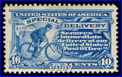 MOMEN US STAMPS #E6 MINT OGh XF
