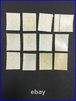 Momen Australia Sg #1-13 1913 Kangaroos Mint Og H £1,380 Lot #62204