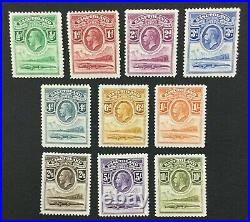 Momen Basutoland Sg #1-10 1933 Mint Og H Lot #192430-1248