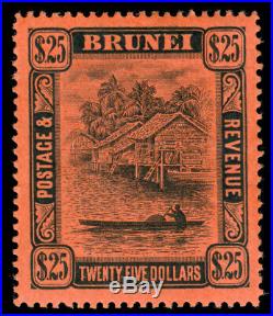 Momen Brunei Sg #48 1910 Mint Og H Lot #60341