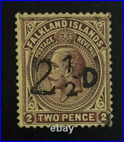 Momen Falkland Islands Sg #115 1928 Mint Og H Cert £1,300 Lot #63025