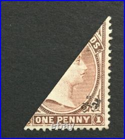 Momen Falkland Islands Sg #13 1891 Mint Og H Lot #193171-1893
