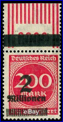 Momen GERMANY Stamps Mi. Nr. 309 AF MINT OG HELMUT CERT