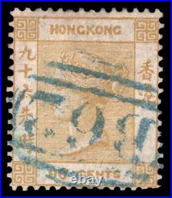 Momen Hong Kong Sg #18 1865 Crown CC Used £750 Lot #64911