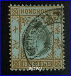 Momen Hong Kong Sg #76 1903 Crown Ca Used Pf Cert £475 Lot #62948
