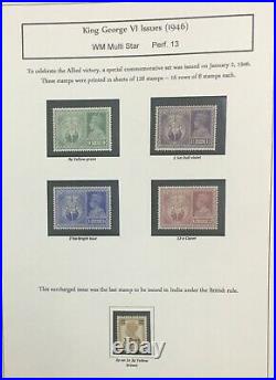 Momen India 1895-1946 Collection Balance Mint Og H £500 Lot #61345