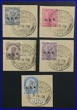 Momen India Cef Sg #c23/c28 1914-22 Used £300 Lot #61480