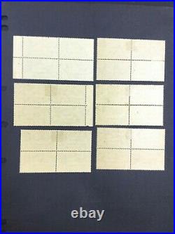 Momen India Sg #220-225 1929 Blocks Mint Og 2h/2nh (on Each) £200++ Lot #63225
