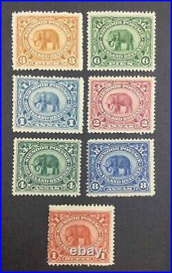 Momen India State Sirmoor Sg #22-25,27-29 1894-9 Mint Og 1nh/lh £170 Lot #63368