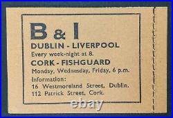Momen Ireland Sg #sb10 1954 Booklet Pane Mint Og Nh £120 Lot #62534