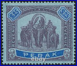 Momen Malaya Perak Barefoot #33 1936 Revenue Mint Og H Lot #60002-9