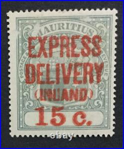 Momen Mauritius Sg #e4 1904 Mint Og H Lot #194738-2960