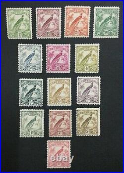 Momen Papua New Guinea Sg #177-188 1932-4 Mint Og H Lot #194730-3135