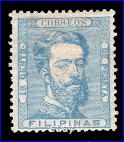 Momen Philippines Stamps #16 1872 Mint Og H Vf Lot #69204