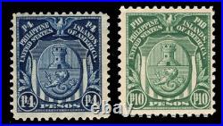 Momen Philippines Us Stamps #253-254 Mint Og H Lot #97853