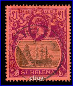 Momen St Helena Sg #96 1922-37 Used Lot #60046