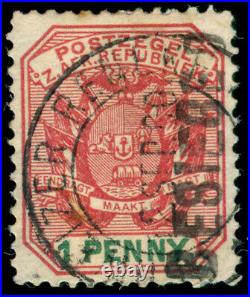 Momen Transvaal Schweizer Renecke Sg #2 1900 Used Cert Lot #60007