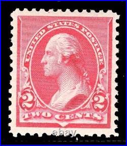 Momen US Stamps #220a ONE CAP MINT OG NH PSE GRADED CERT VF/XF-85J LOT #79144