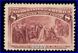 Momen US Stamps #236 MINT OG NH PSE Cert VF LOT #87979