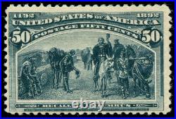 Momen US Stamps #240 Columbian Mint OG F/VF