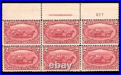 Momen US Stamps #286 PLATE BLOCK MINT OG 3NH/3H LOT #78911