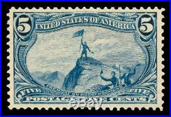 Momen US Stamps #288 Mint OG NH XF PF Cert