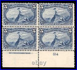 Momen US Stamps #288 PLATE BLOCK MINT OG 1NH/3LH LOT #78912