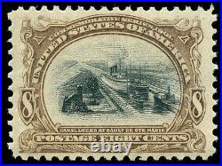 Momen US Stamps #298 Mint OG NH XF PF Cert