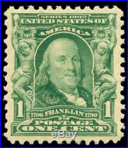 Momen US Stamps #300 Mint OG NH PSE Graded XF-SUP 95