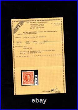 Momen US Stamps #310 Mint OG 2 PF Certs XF+ LOT #88113