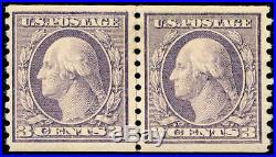 Momen US Stamps #456 Coil LP Mint OG PF Cert VF+