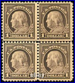 Momen US Stamps #518 Block of 4 Mint OG NH F/VF