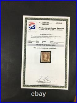 Momen US Stamps #556 Mint OG NH PSE Graded 85 LOT #88401