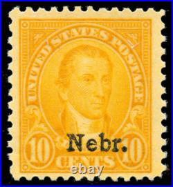 Momen US Stamps #679 Mint OG NH VF/XF Jumbo