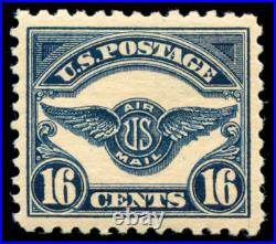 Momen US Stamps #C5 Mint OG NH XF