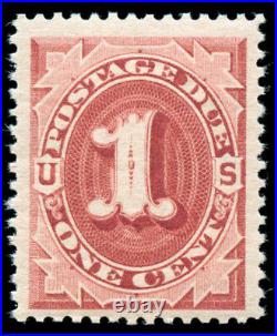 Momen US Stamps #J22 Light Claret Mint OG NH VF/XF Jumbo