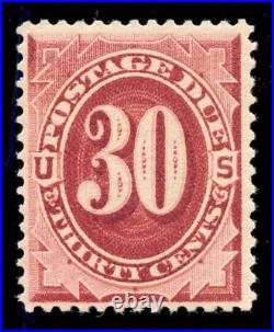 Momen US Stamps #J27 Bright Claret Mint OG NH VF PF Cert