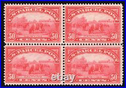 Momen US Stamps #Q10 BLOCK MINT OG H LOT #79447