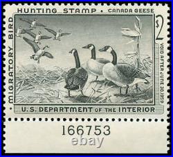 Momen US Stamps #RW25 Duck Mint OG NH XF-SUP